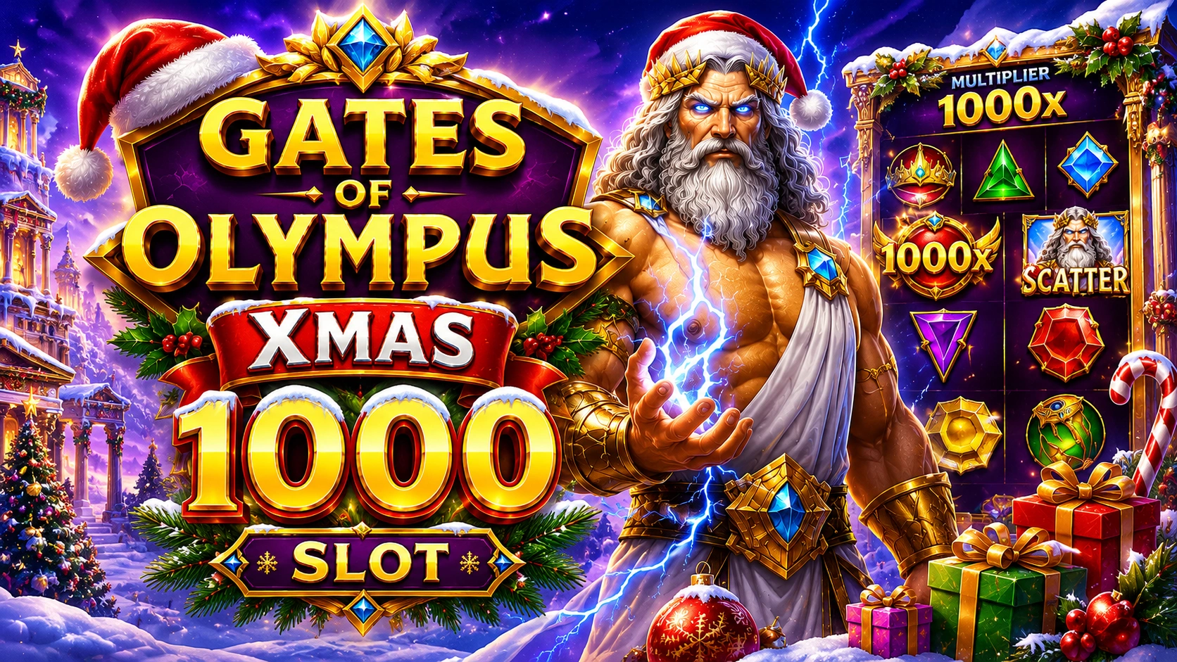 Gates of Olympus Xmas 1000 Slot